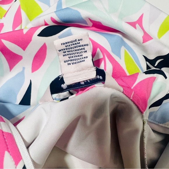 Tommy Bahama Golf Women’s XS Printed Quarter Zip UPF 50 Long Sleeve Top Pockets - Picture 7 of 11